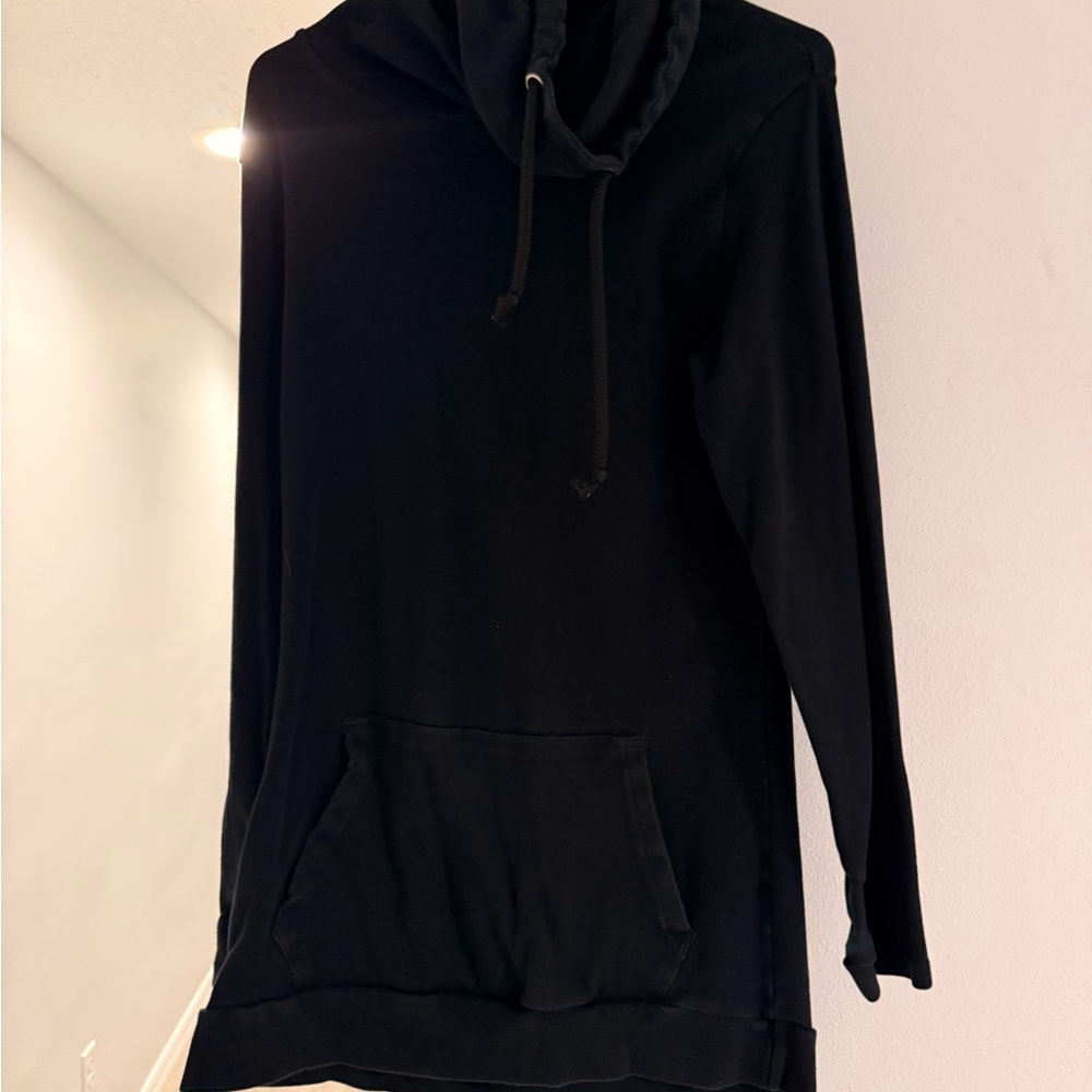 Black Cowl Neck Women's Sweater